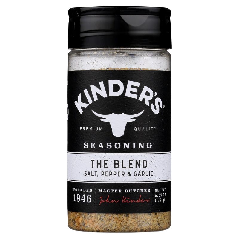 Kinder's The Blend Salt, Pepper &amp; Garlic Seasoning, 6.25 oz