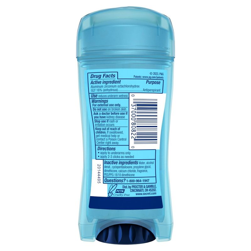 Secret Completely Clean Outlast Antiperspirant / Deodorant, 2.6 oz