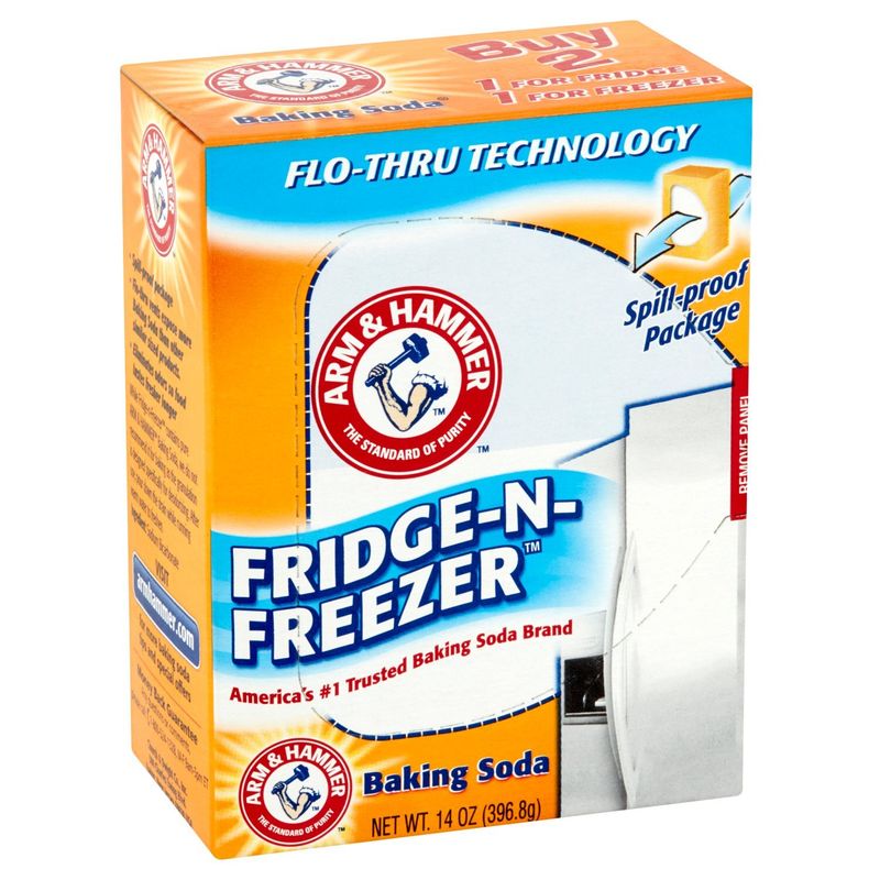 Arm &amp; Hammer Fridge-N-Freezer Baking Soda, 14 oz