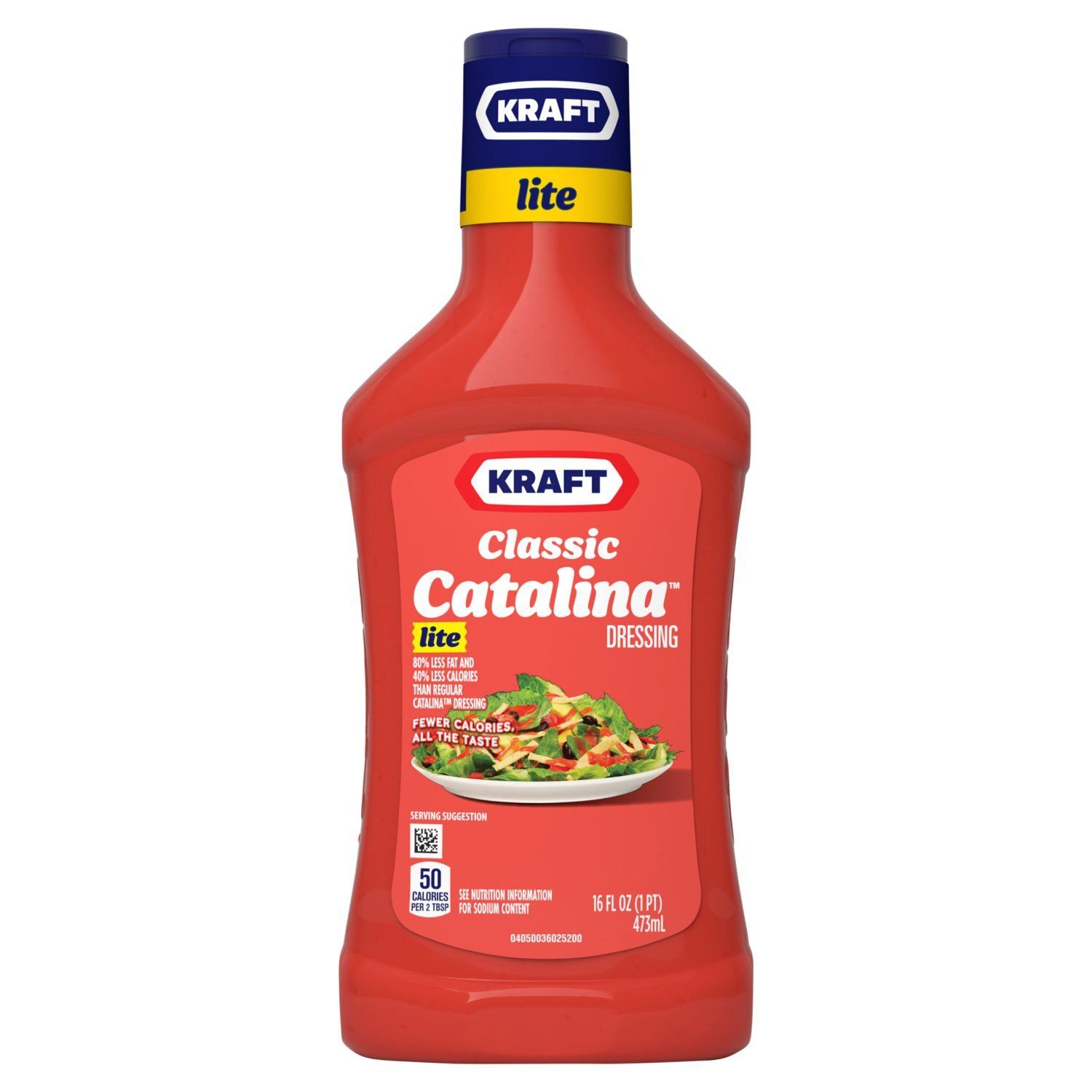 Kraft Classic Catalina Lite Dressing, 16 fl oz