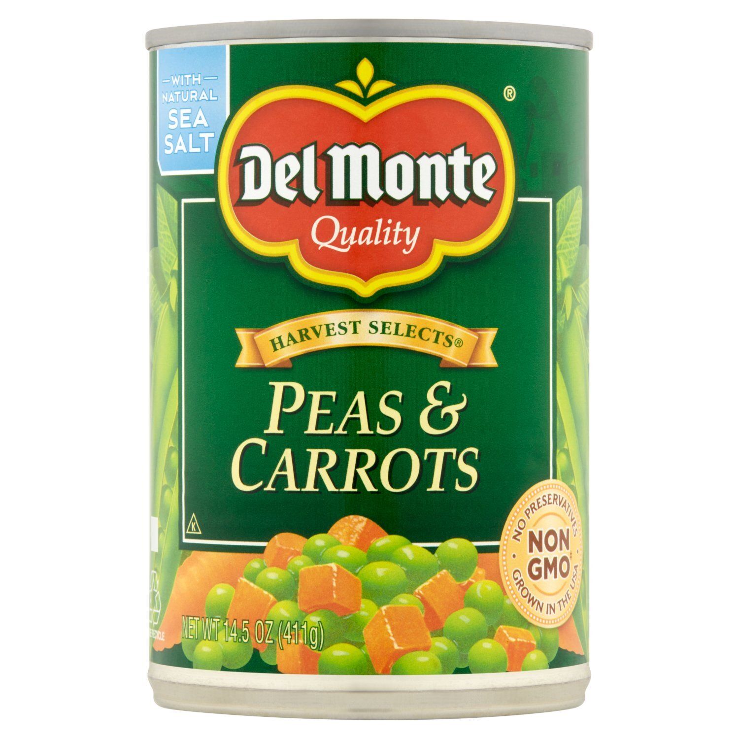 Del Monte Harvest Selects Peas &amp; Carrots, 14.5 oz
