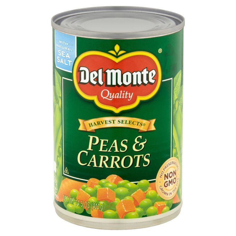 Del Monte Harvest Selects Peas &amp; Carrots, 14.5 oz