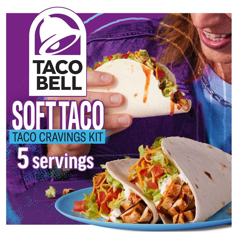 Taco Bell Soft Taco Cravings Kit, 14.8 oz