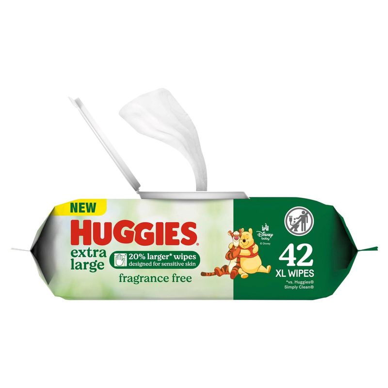 Huggies Extra Large Disney Baby Wipes, Size XL, 42 count
