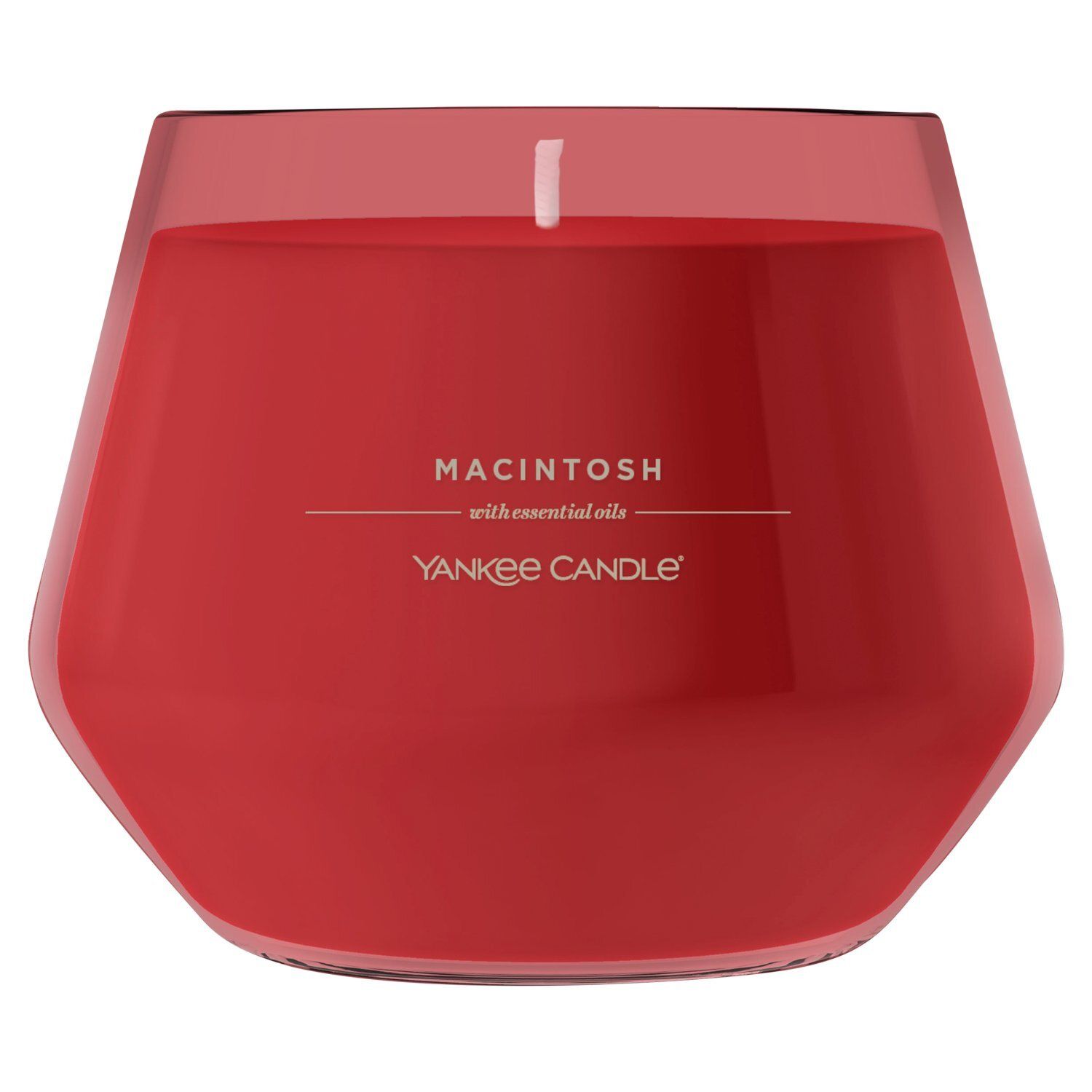 Yankee Candle Macintosh with Essential Oils Candle, 10 oz