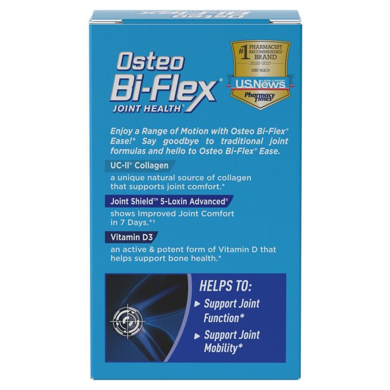 Osteo Bi-Flex Ease UC-II Collagen with Joint Shield Dietary Supplement, 28 count