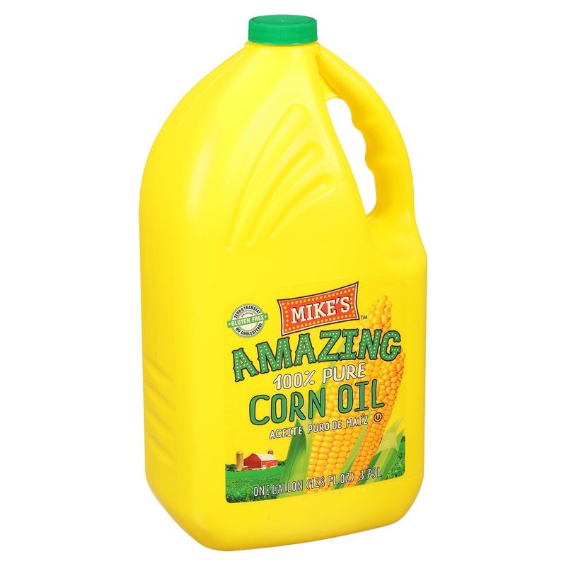 Mike's Amazing 100% Pure Corn Oil, one gallon