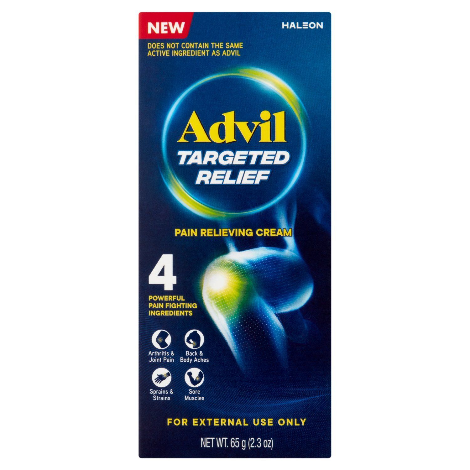 Advil Targeted Relief Pain Relieving Cream, 2.3 oz