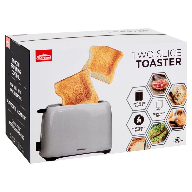 Chef Elect Two Slice Toaster