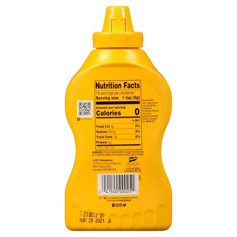 French's Classic Yellow Mustard, 14 oz