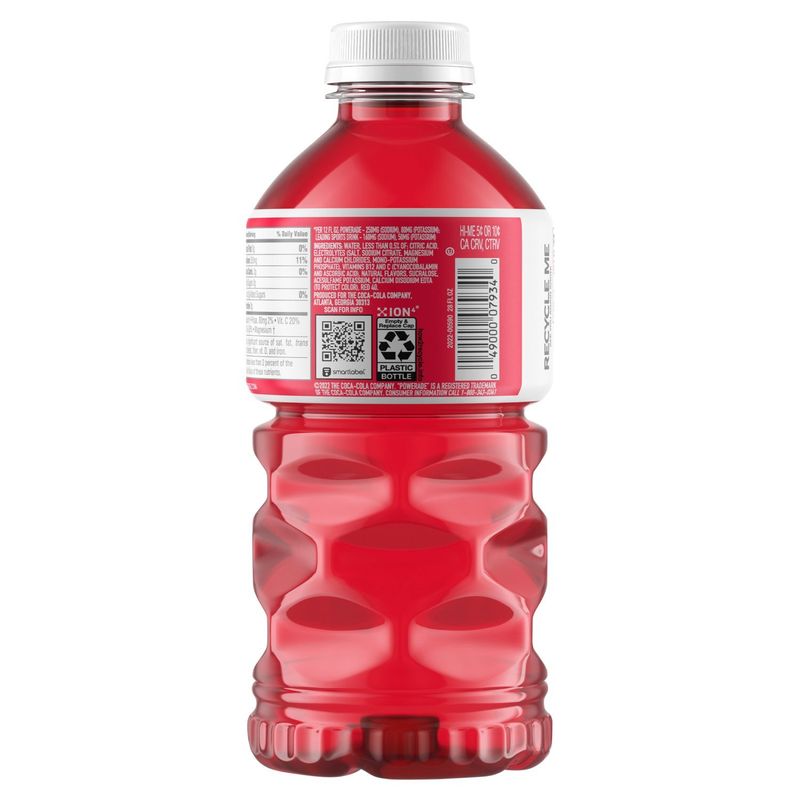Powerade Zero Fruit Punch Sports Drink, 28 fl oz
