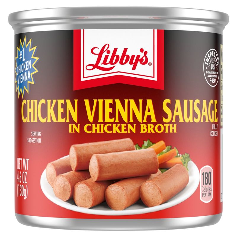 Libby's Chicken Vienna Sausage in Chicken Broth, 4.6 oz