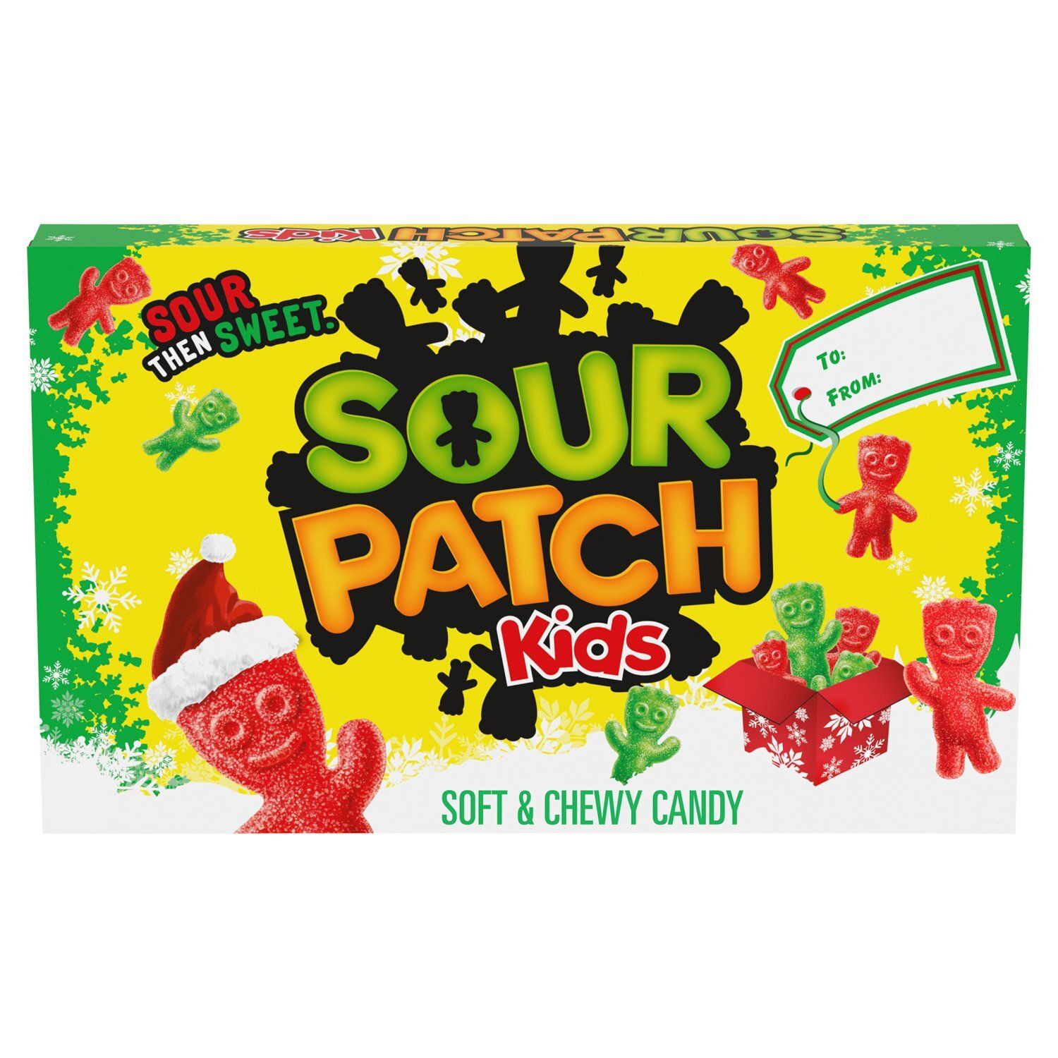 Sour Patch Kids Green &amp; Red Soft &amp; Chewy Candy, 3.1 oz