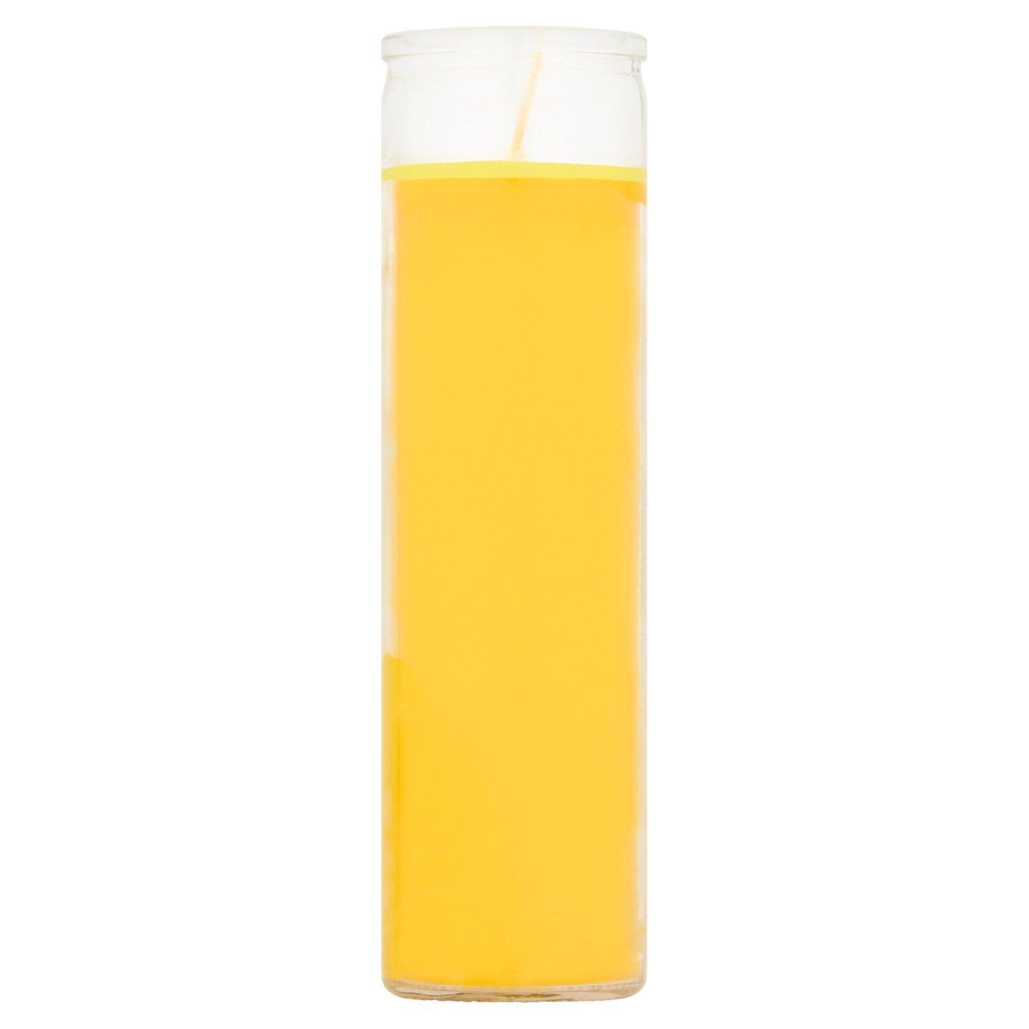 8" Yellow Candle