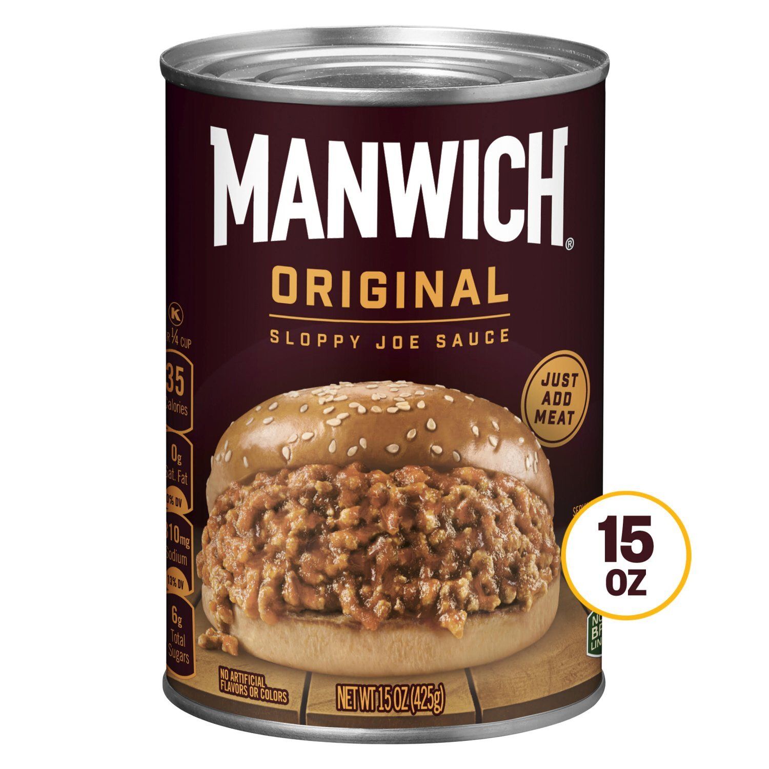 Manwich Original Sloppy Joe Sauce, 15 oz