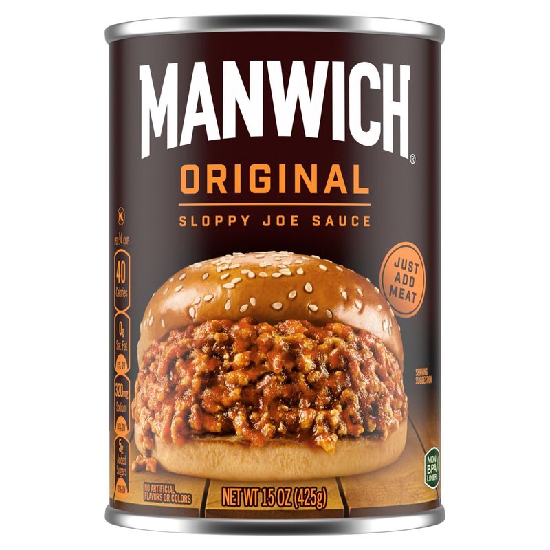 Manwich Original Sloppy Joe Sauce, 15 oz