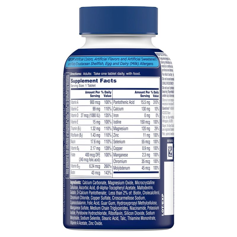 One A Day Men's Complete Multivitamin/Multimineral Supplement, 200 count