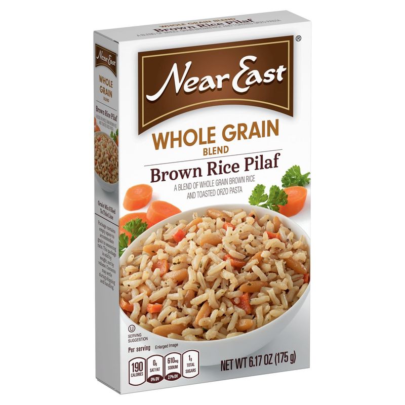 Near East Whole Grain Blend Brown Rice Pilaf, 6.17 oz