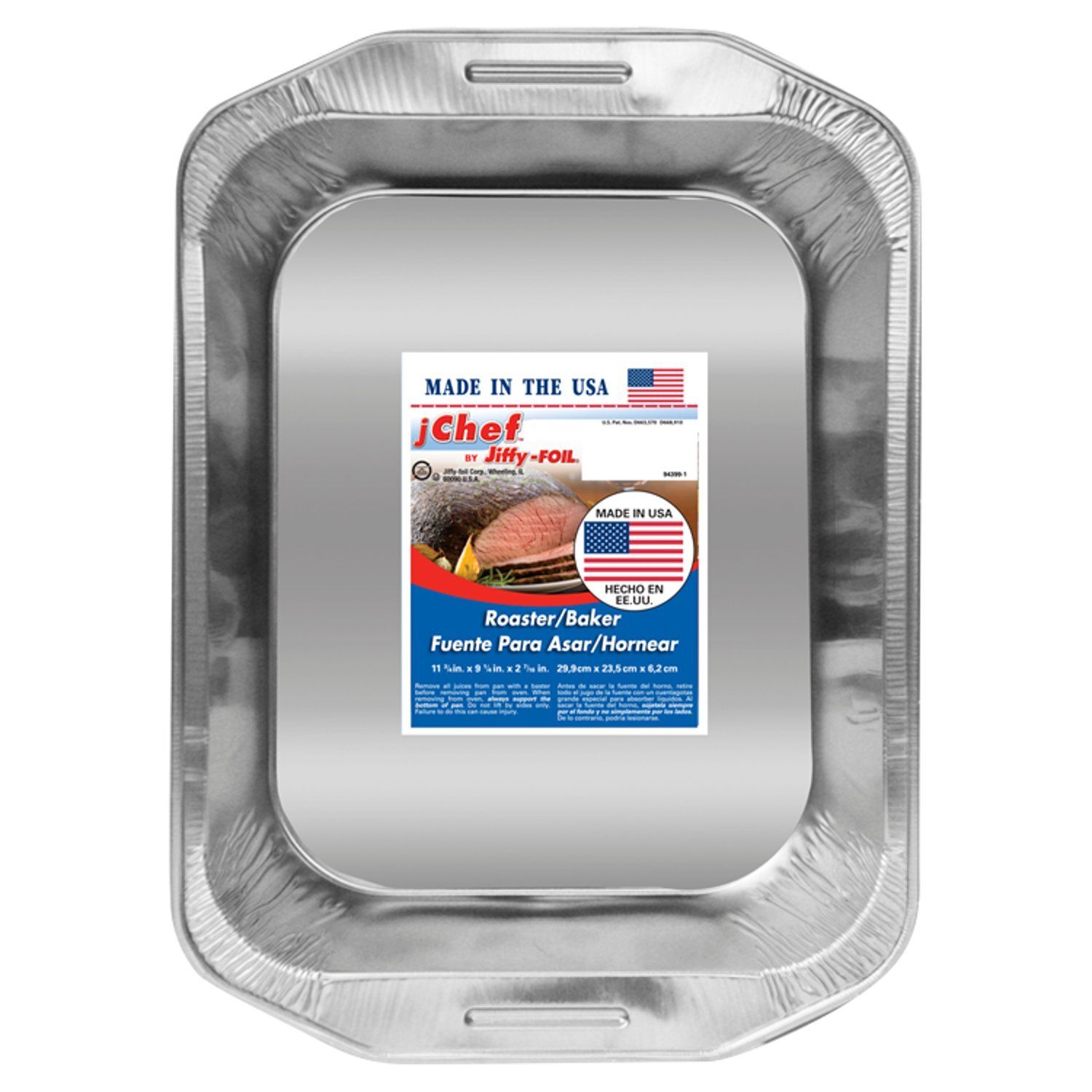 j Chef by Jiffy-Foil Roaster/Baker Pan
