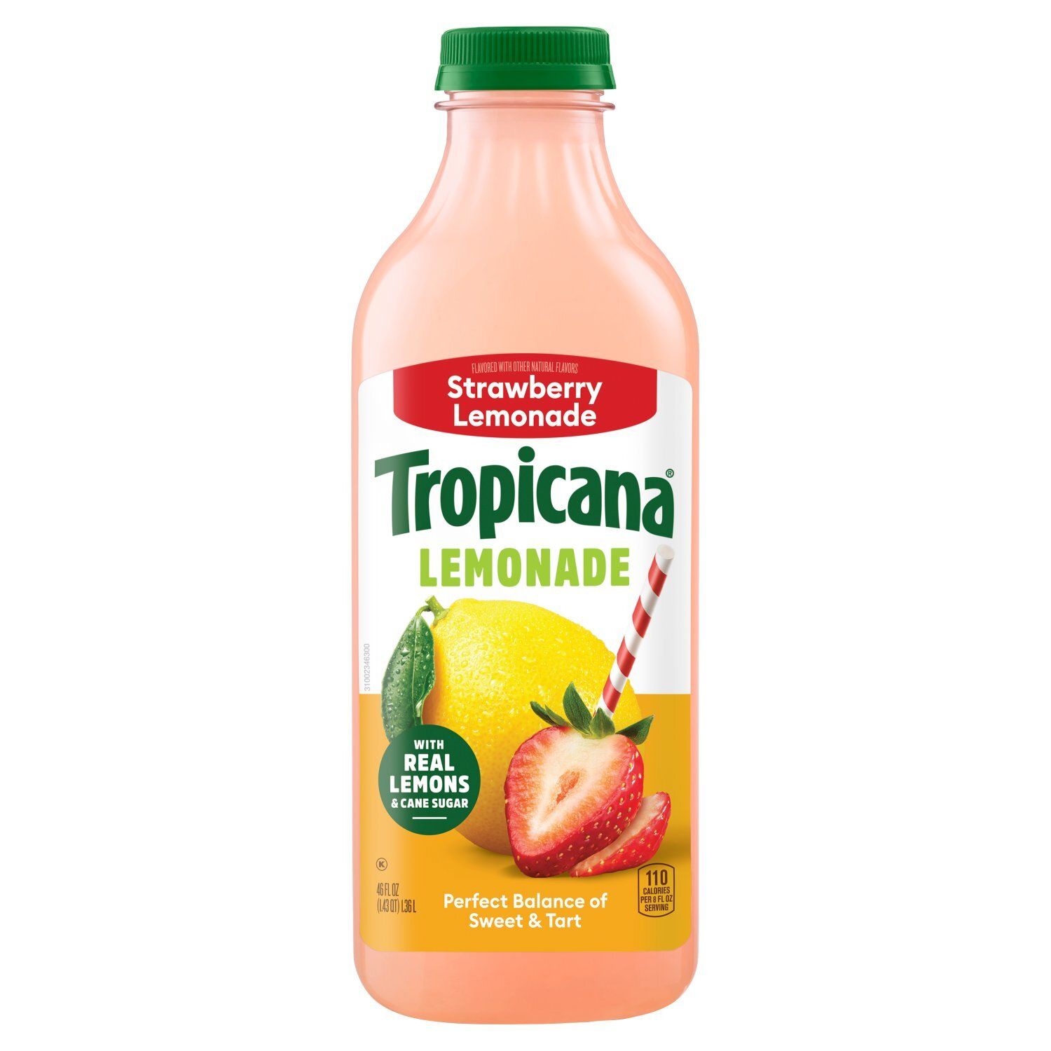 Tropicana Strawberry Lemonade, 46 fl oz