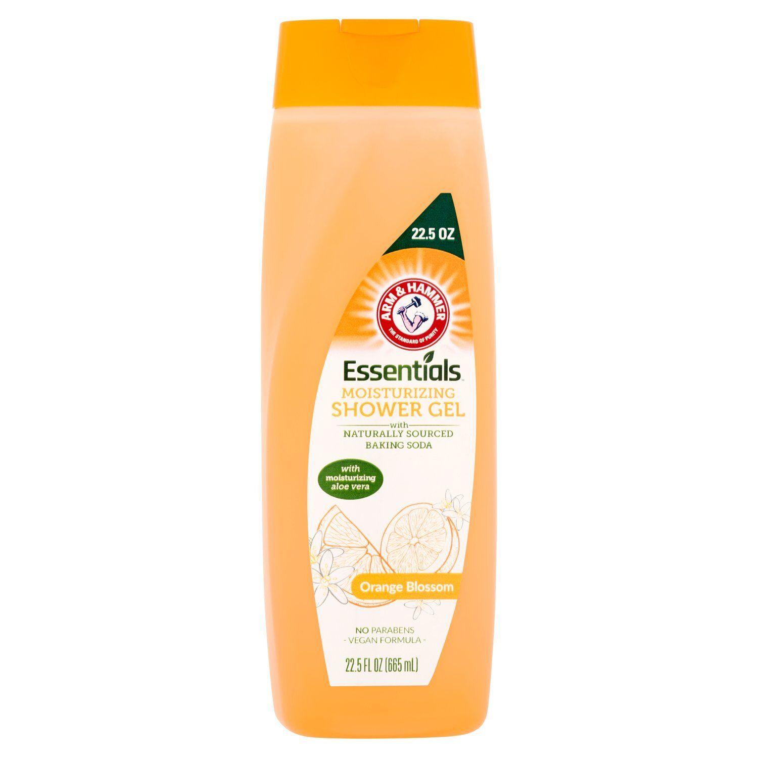 Arm &amp; Hammer Essentials Orange Blossom Moisturizing Shower Gel, 22.5 fl oz