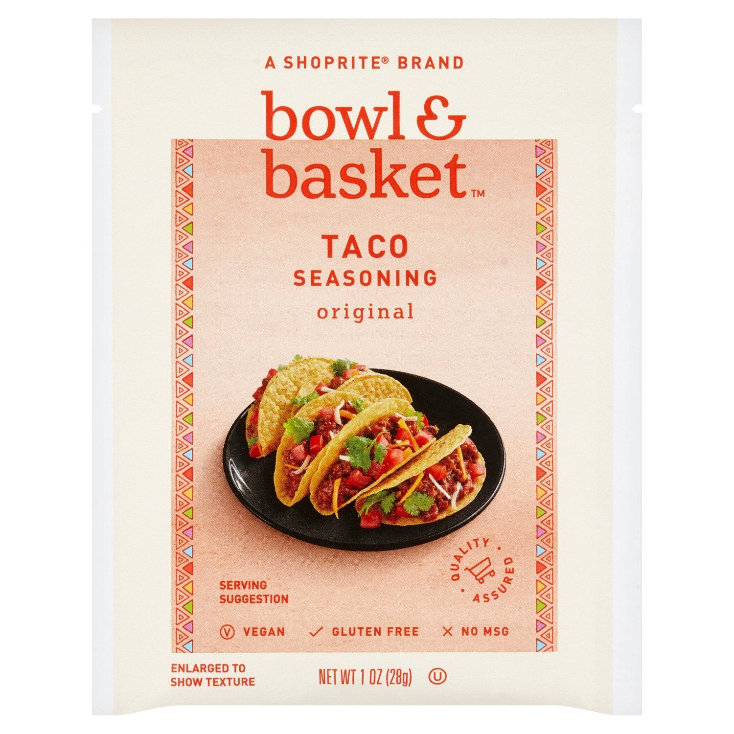 Bowl &amp; Basket Original Taco Seasoning, 1 oz