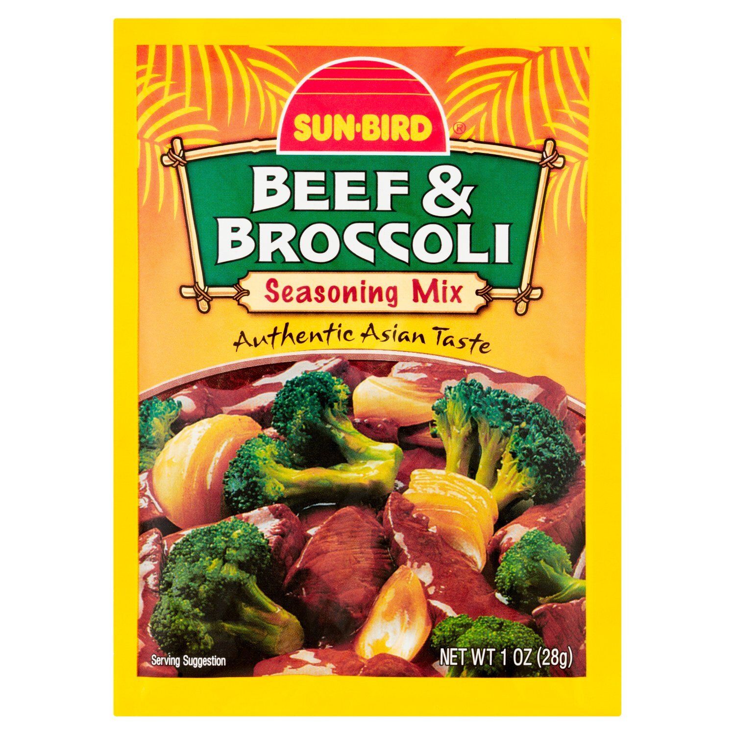 Sun-Bird Beef &amp; Broccoli Seasoning Mix, 1 oz