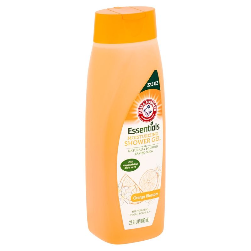 Arm &amp; Hammer Essentials Orange Blossom Moisturizing Shower Gel, 22.5 fl oz