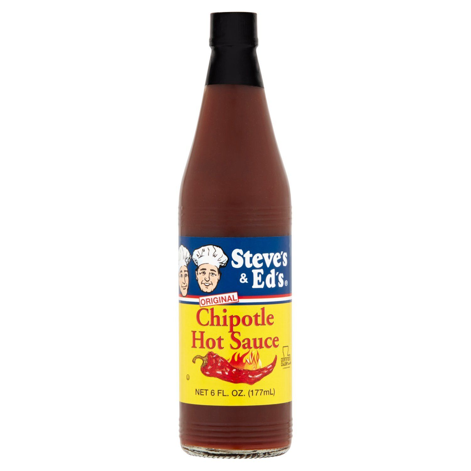 Steve's &amp; Ed's Original Chipotle Hot Sauce, 6 fl oz