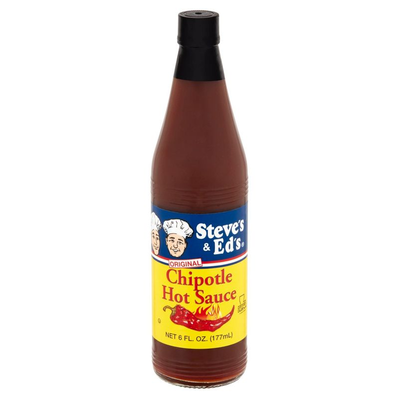 Steve's &amp; Ed's Original Chipotle Hot Sauce, 6 fl oz