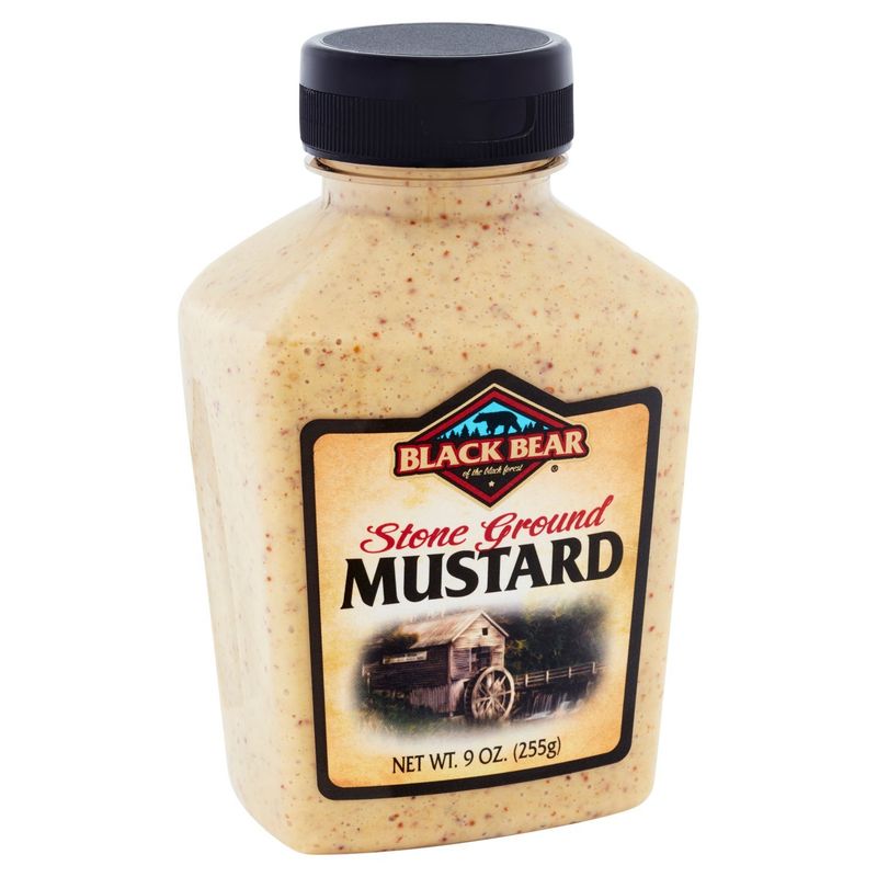 Black Bear Stone Ground Mustard, 9 oz