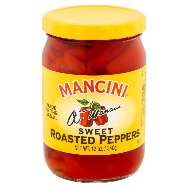 Mancini Sweet Roasted Peppers, 12 oz