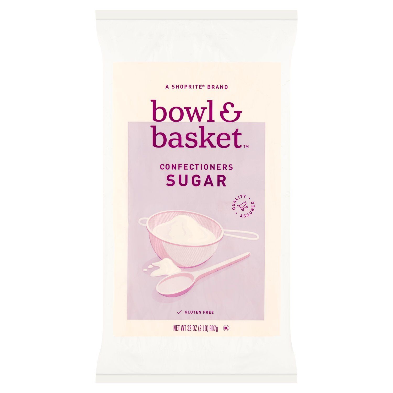 Bowl &amp; Basket Confectioners Sugar, 32 oz