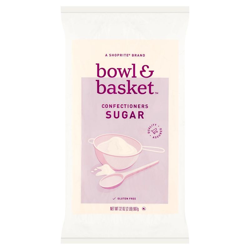 Bowl &amp; Basket Confectioners Sugar, 32 oz