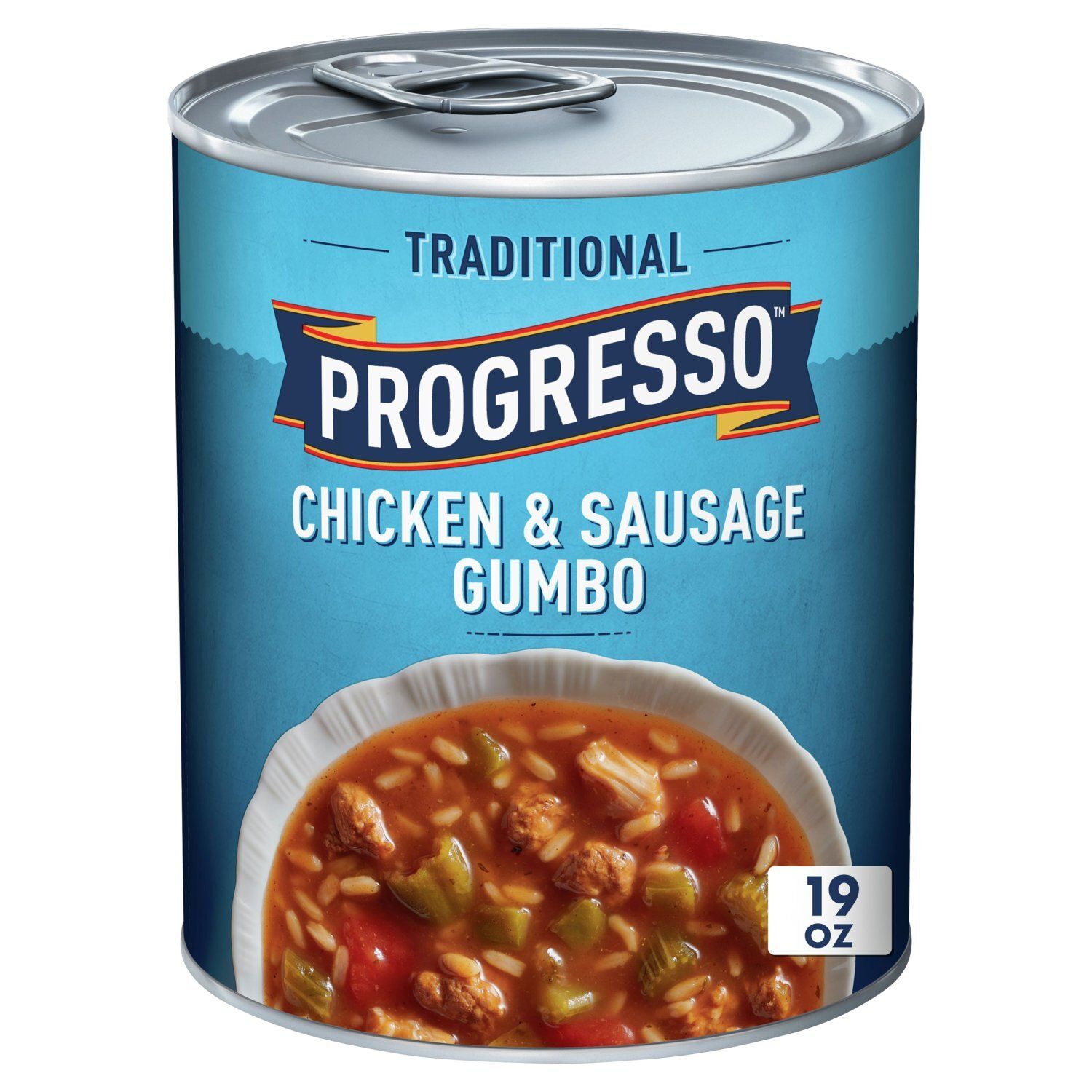Progresso Traditional Chicken &amp; Sausage Gumbo Soup, 19 oz