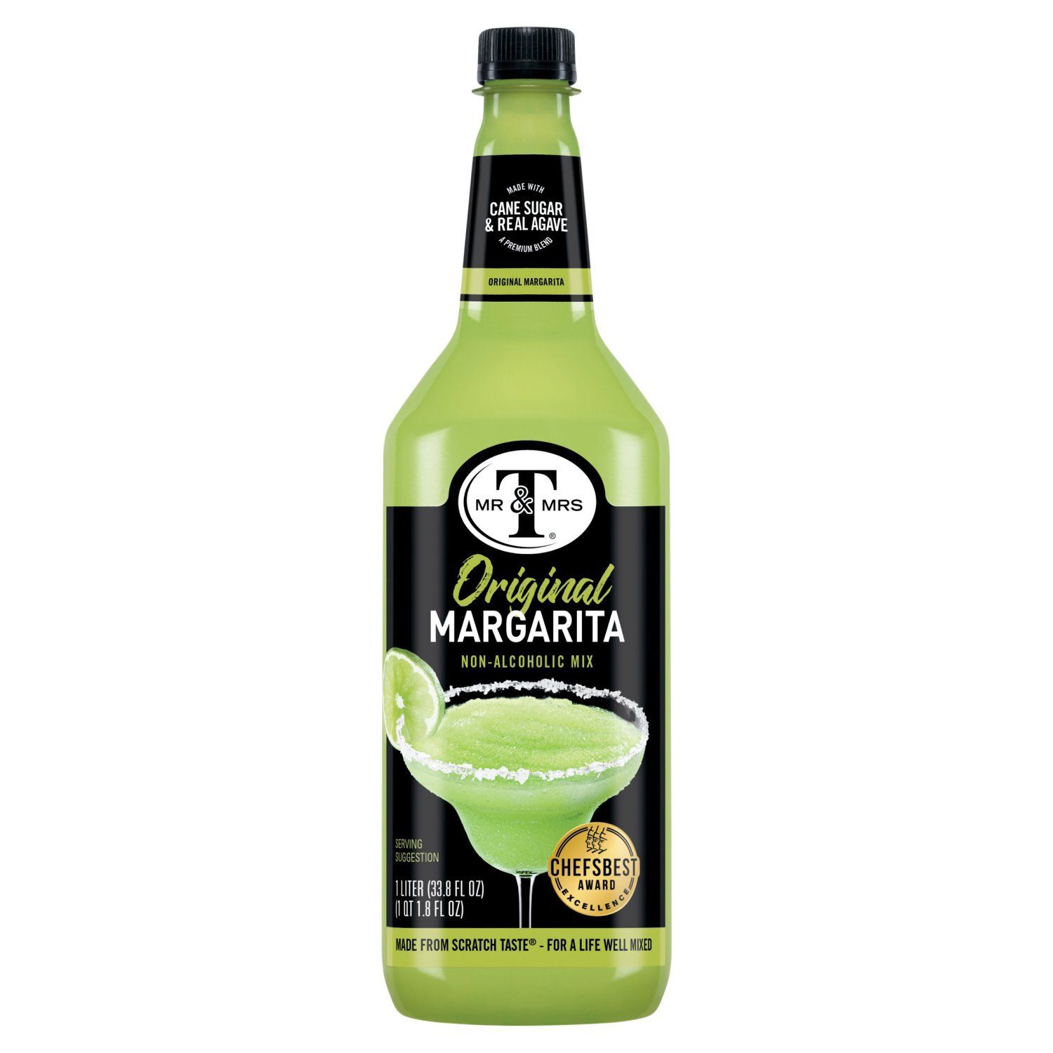 Mr &amp; Mrs T Original Margarita Non-Alcoholic Mix, 33.8 fl oz