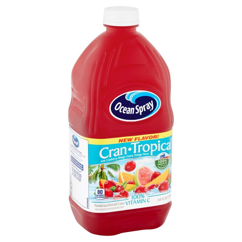 Ocean Spray Cran-Tropical Juice Drink, 64 fl oz