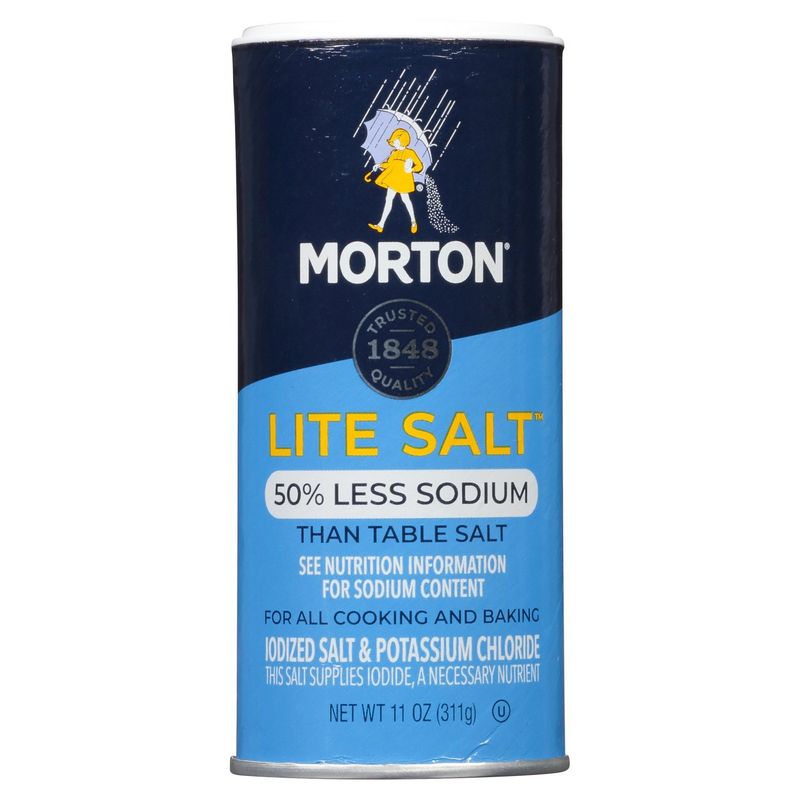 Morton Lite Salt, 11 oz