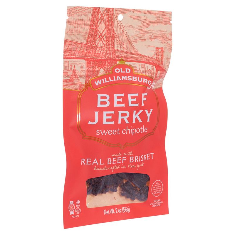 Old Williamsburg Sweet Chipotle Beef Jerky, 2 oz