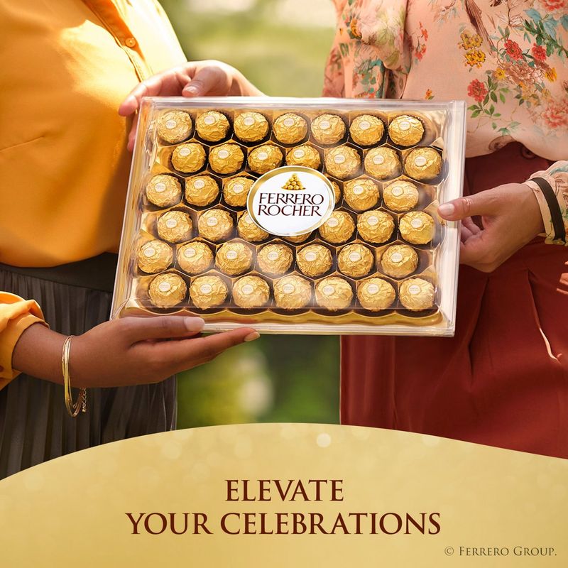 Ferrero Rocher Fine Hazelnut Chocolates, 10.6 oz