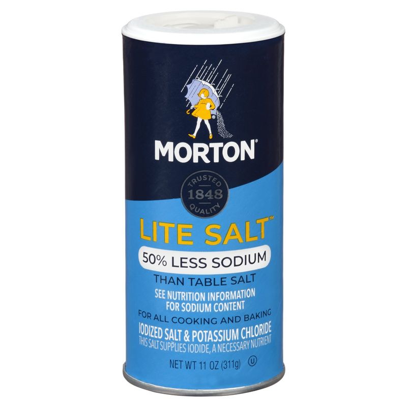 Morton Lite Salt, 11 oz