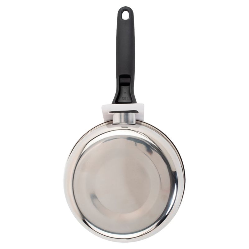 GoodCook 2.25 Quart Stainless Steel Sauce Pan With Glass Lid