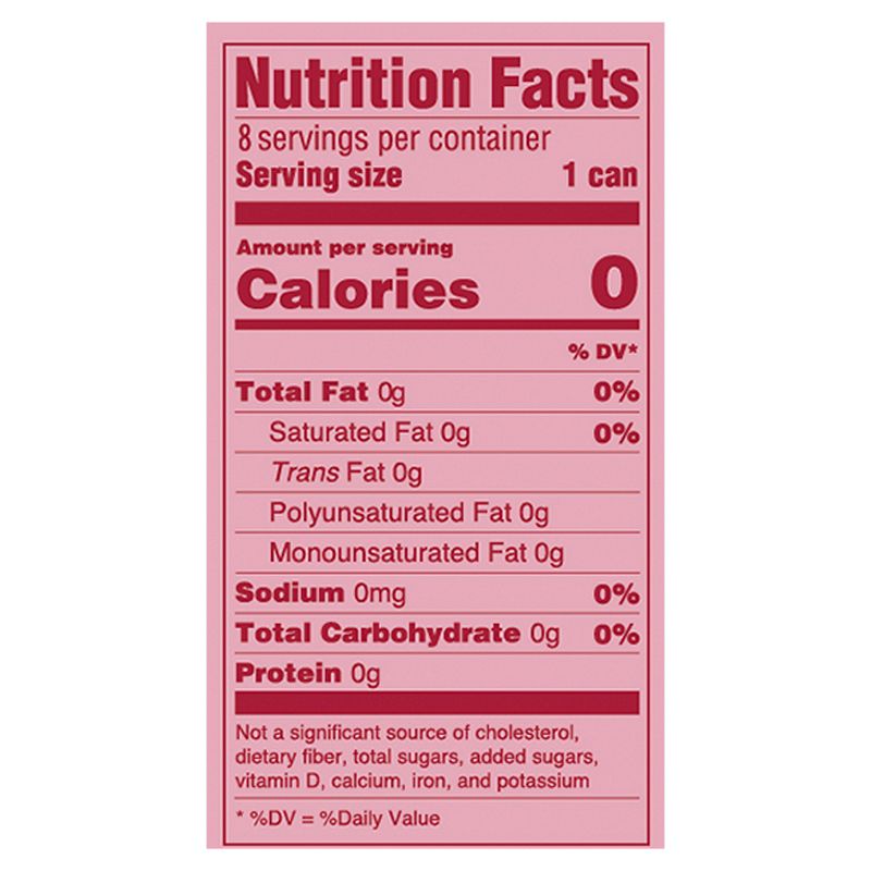 Rambler Cranberry Sparkling Water Limited Edition, 12 fl oz, 8 count