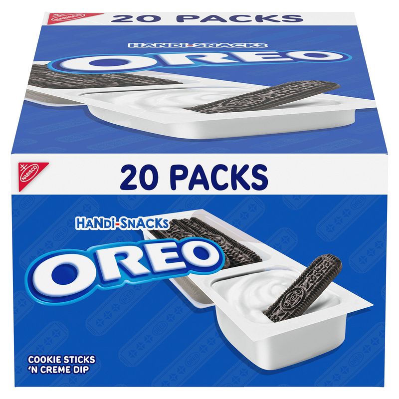 Nabisco Oreo Cookie Sticks 'N Creme Dip, 1 oz, 20 count