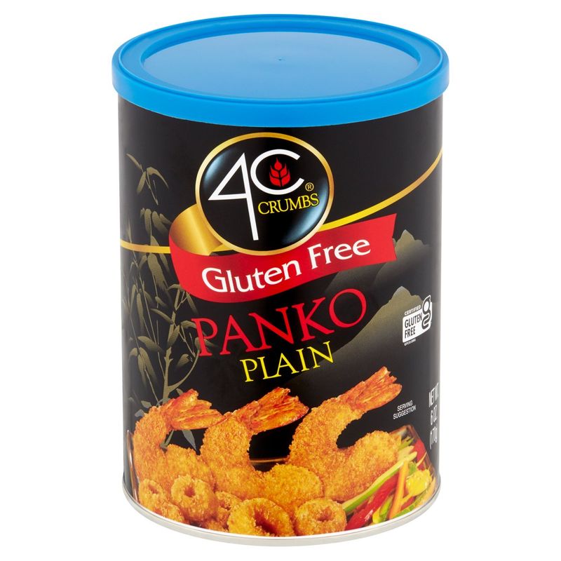 4C Gluten Free Plain Panko Crumbs, 6 oz