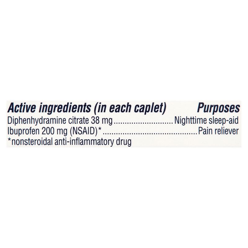 Advil PM Coated Caplets, 120 count