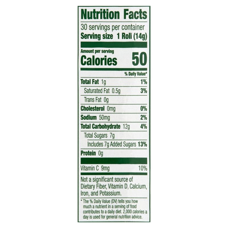 Fruit Roll-Ups Star Spangled Cherry Fruit Flavored Snacks Party Pack, 0.5 oz, 30 count