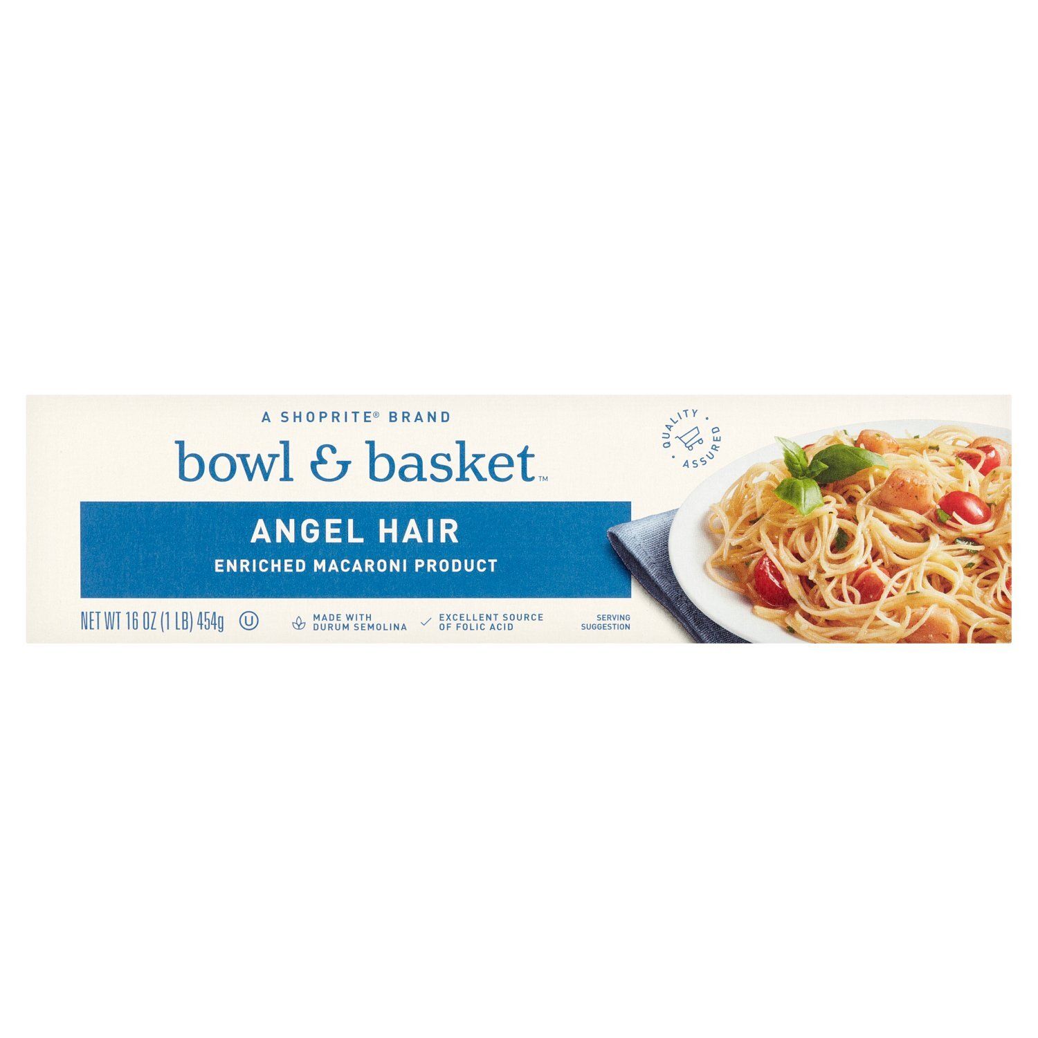 Bowl &amp; Basket Angel Hair Pasta, 16 oz