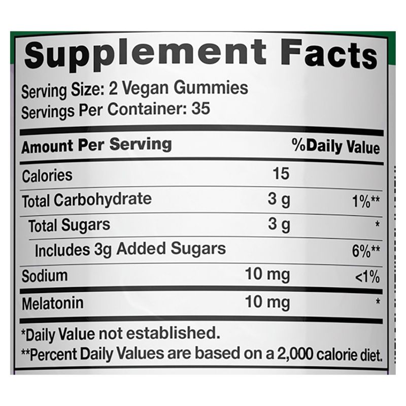 Nature's Truth Delicious Mixed Berry Flavor Sleep Melatonin Gummies Dietary Supplement, 70 count