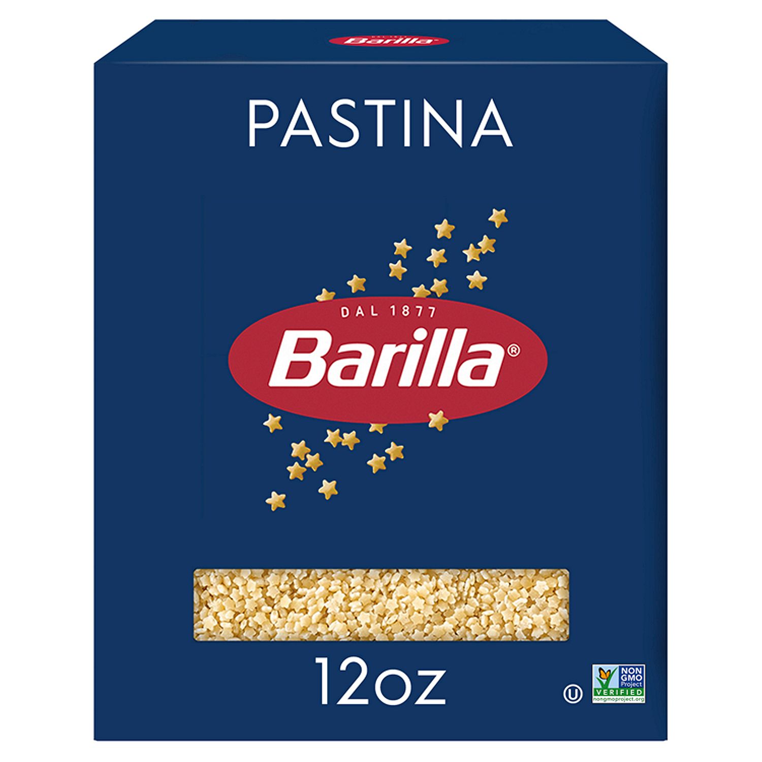 Barilla Pastina Pasta Non-GMO, Kosher Certified, 12 oz